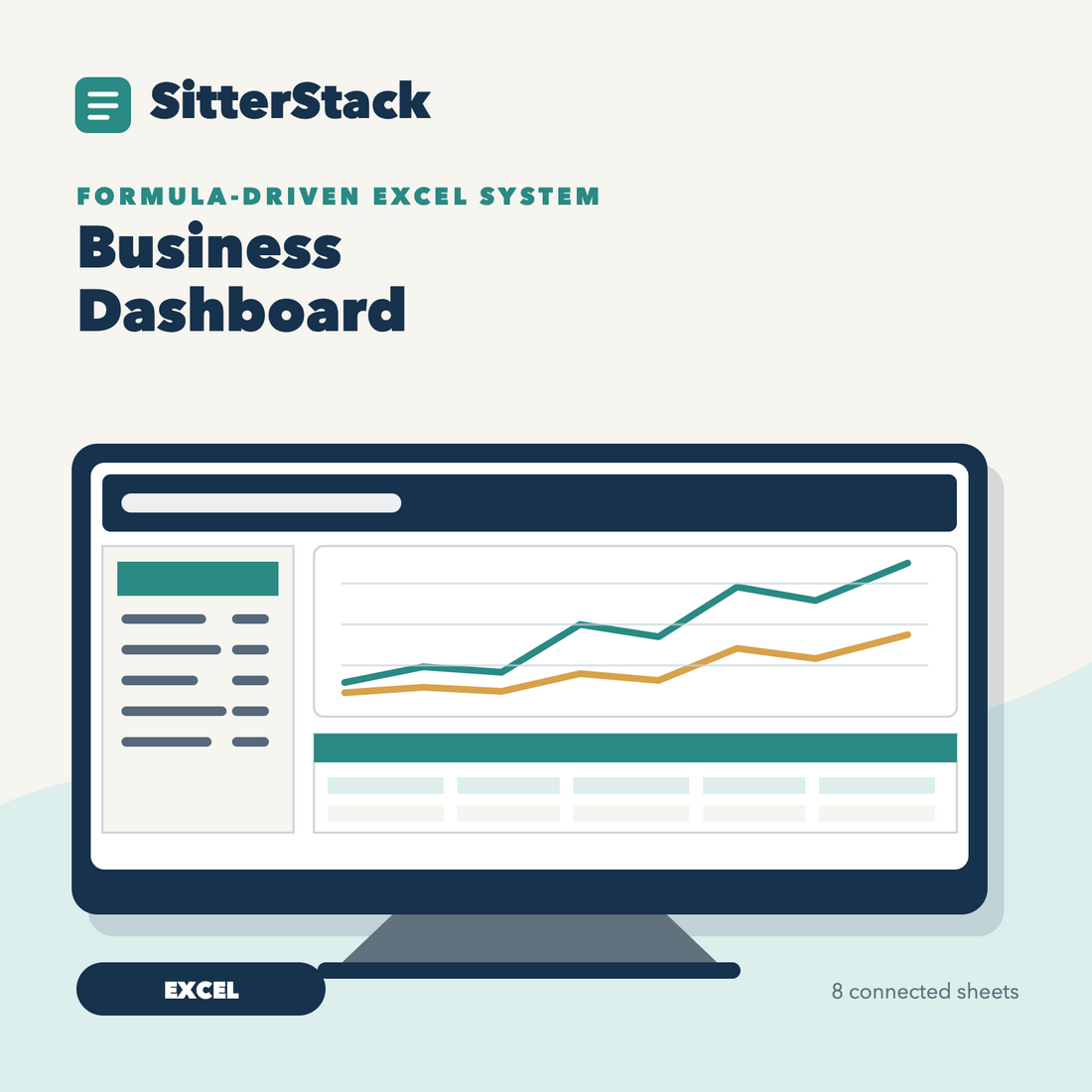SitterStack dashboard for repeat-booking activity
